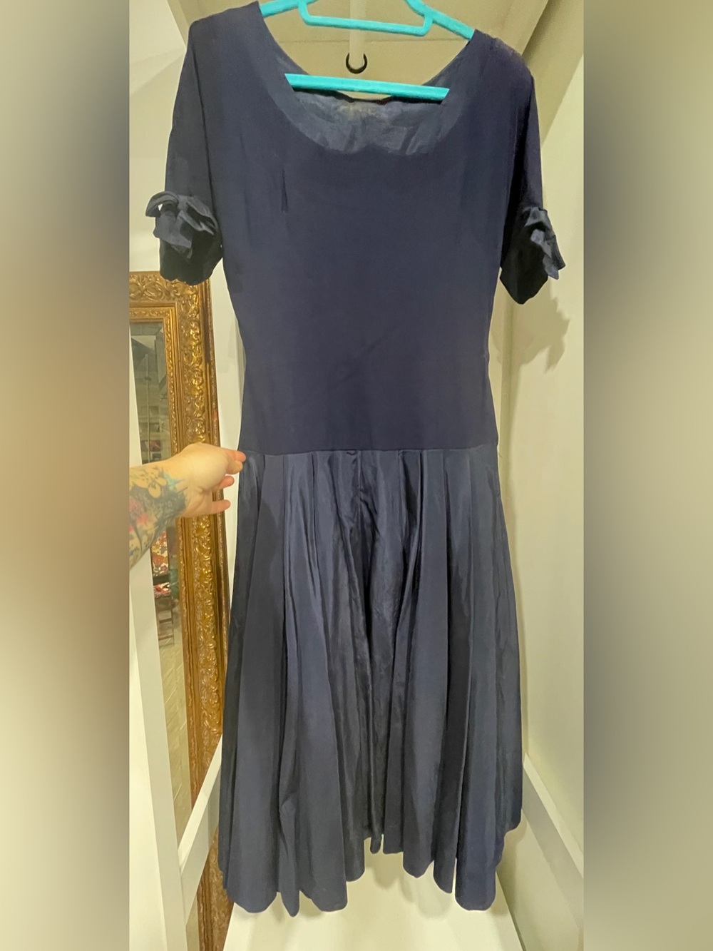 Vintage Organza Dress, S